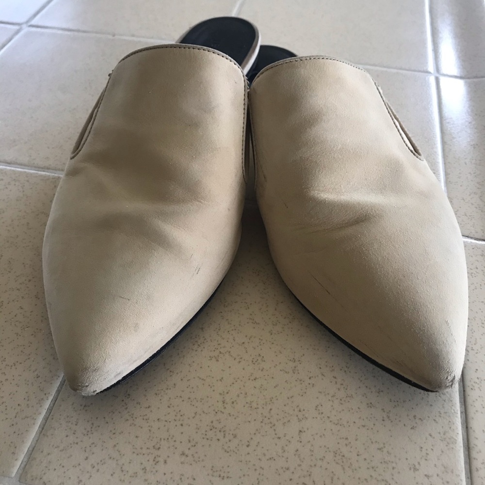 Jenni Kayne Light Suede Mules